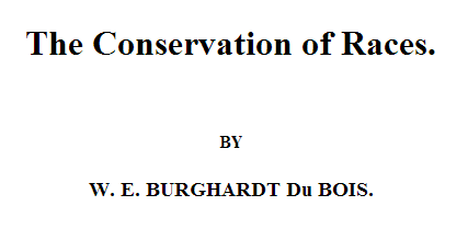 Conservation of Races