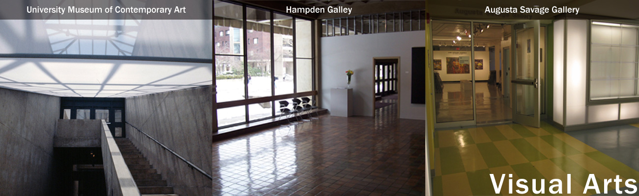 Visual Arts - University Museum of Contemporary Arts, Hampden Gallery, Augusta Savage Gallery