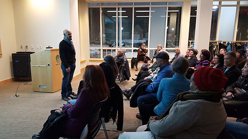 Miguel Zenon at Holyoke Library