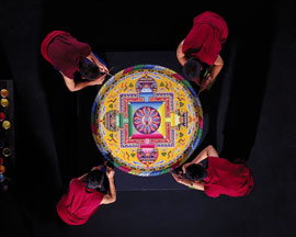 Arya Tara: Sand Mandala