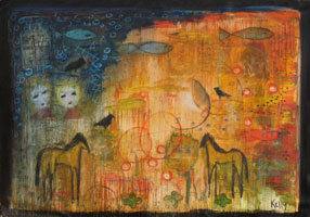 It's a Flea Market World: New Works by Kelly Moore