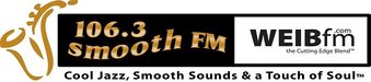 106.3 Smooth FM WEIB logo