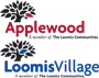 Applewood and Loomis Village logos