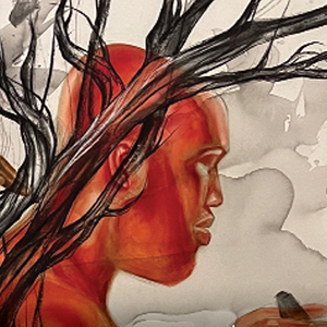 A Conversation with Sparrows by Imo Nse Imeh (detail)