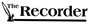 The Recorder