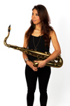 Melissa Aldana Photo by Harrison Weinstein